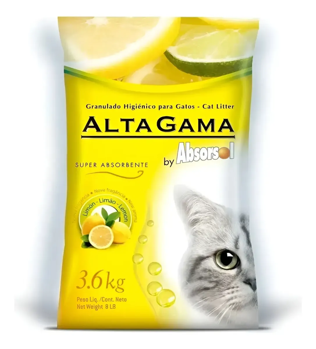 Absorsol Alta Gama Perfumada x 6 Unidades